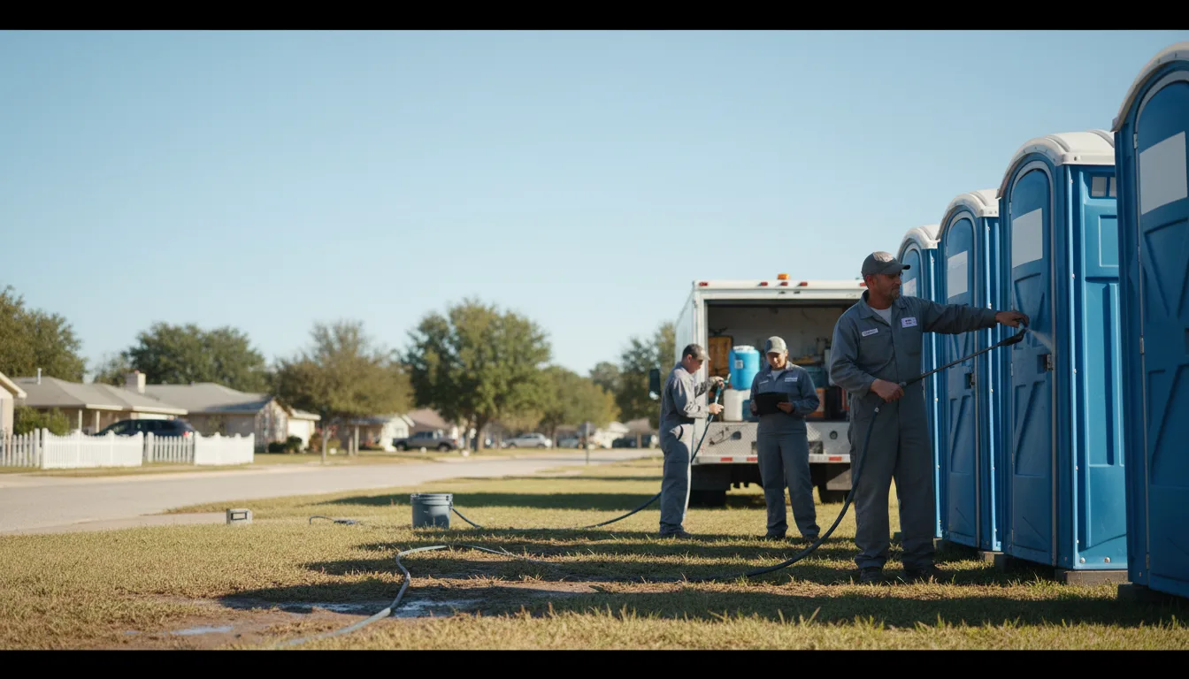 Long-Term Portable Toilet Rental in Hopkins, MO near me